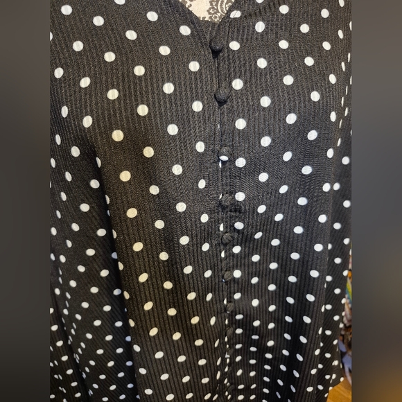 Mittoshop Classic Black Polkadot Dress - Picture 6 of 8